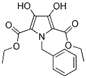 DIETHYL 1-BENZYL-3,4-DIHYDROXY-1H-PYRROLE-2,5-DICARBOXYLATE Struktur