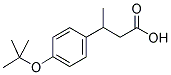 3-(4-TERT-BUTOXYPHENYL)BUTYRIC ACID Struktur