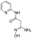 2-(N-HYDROXYCARBAMIMIDOYL)-N-PYRIDIN-2-YL-ACETAMIDE Struktur