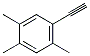 1-ETHYNYL-2,4,5-TRIMETHYLBENZENE Struktur