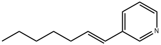 3-HEPT-1-ENYLPYRIDINE Struktur