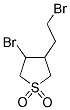 3-BROMO-4-(2-BROMO-ETHYL)-TETRAHYDRO-THIOPHENE 1,1-DIOXIDE Struktur