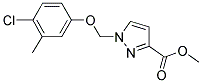 1-(4-CHLORO-3-METHYL-PHENOXYMETHYL)-1 H-PYRAZOLE-3-CARBOXYLIC ACID METHYL ESTER Struktur