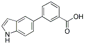 3-(1H-INDOL-5-YL)-BENZOIC ACID Struktur