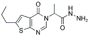 2-(4-OXO-6-PROPYL-4 H-THIENO[2,3-D ]PYRIMIDIN-3-YL)-PROPIONIC ACID HYDRAZIDE Struktur