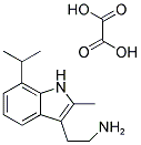 2-(7-ISOPROPYL-2-METHYL-1H-INDOL-3-YL)ETHANAMINE OXALATE Struktur