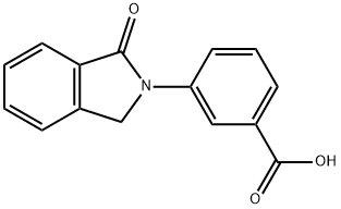 3-(1-OXO-1,3-DIHYDRO-2H-ISOINDOL-2-YL)BENZOIC ACID Struktur