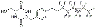 N-(F13 CBZ) D-SERINE Struktur