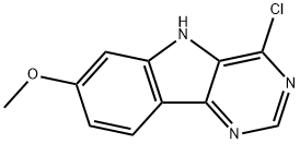 1-CHLORO-7-METHOXY-9H-2,4,9-TRIAZA-FLUORENE Struktur