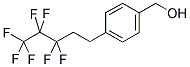 4-(1H,1H,2H,2H-PERFLUOROPENTYL)BENZYL ALCOHOL Struktur