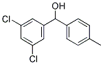 3,5-DICHLORO-4'-METHYLBENZHYDROL Struktur