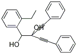 1-(2-ETHYLPHENYL)-4-PHENYL-2-(PHENYLETHYNYL)BUT-3-YNE-1,2-DIOL Struktur