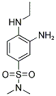 3-AMINO-4-(ETHYLAMINO)-N,N-DIMETHYLBENZENESULFONAMIDE Struktur