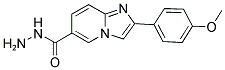 2-(4-METHOXYPHENYL)IMIDAZO[1,2-A]PYRIDINE-6-CARBOHYDRAZIDE Struktur