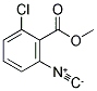 METHYL-2-ISOCYANO-6-CHLOROBENZOATE Struktur