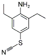 4-AMINO-3,5-DIETHYLPHENYL THIOCYANATE Struktur