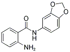 2-AMINO-N-BENZO[1,3]DIOXOL-5-YL-BENZAMIDE Struktur