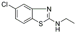 5-CHLORO-N-ETHYL-1,3-BENZOTHIAZOL-2-AMINE Struktur