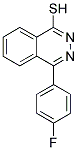 4-(4-FLUOROPHENYL)PHTHALAZINE-1-THIOL Struktur