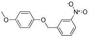 3-(4-METHOXY-PHENOXYMETHYL)-1-NITRO-BENZENE Struktur