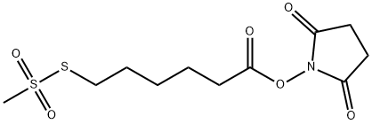 N-SUCCINIMIDYLOXYCARBONYLPENTYL METHANETHIOSULFONATE Struktur