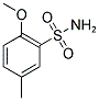 2-METHOXY-5-METHYL-BENZENESULFONAMIDE Struktur