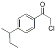 1-(4-SEC-BUTYL-PHENYL)-2-CHLORO-ETHANONE Struktur