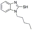 1-PENTYL-1H-BENZIMIDAZOLE-2-THIOL Struktur