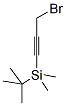 3-BROMO-1-(TERT-BUTYLDIMETHYLSILYL)-1-PROPYNE Struktur