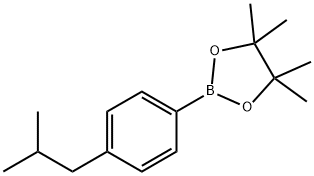 4-ISOBUTYLPHENYLBORONIC ACID, PINACOL ESTER Struktur