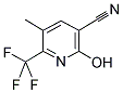 2-HYDROXY-5-METHYL-6-TRIFLUOROMETHYL-NICOTINENITRILE Struktur