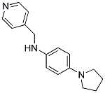 PYRIDIN-4-YLMETHYL-(4-PYRROLIDIN-1-YL-PHENYL)-AMINE Struktur