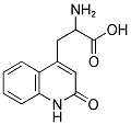 2-AMINO-3-(1,2-DIHYDRO-2-OXOQUINOLINE-4-YL)PROPIONIC ACID Struktur