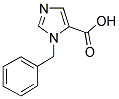 3-BENZYL-3H-IMIDAZOLE-4-CARBOXYLIC ACID Struktur