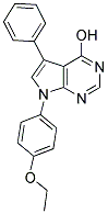 7-(4-ETHOXYPHENYL)-5-PHENYL-7H-PYRROLO[2,3-D]PYRIMIDIN-4-OL Struktur