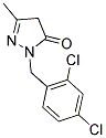 2-(2,4-DICHLORO-BENZYL)-5-METHYL-2,4-DIHYDRO-PYRAZOL-3-ONE Struktur