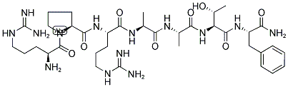 RPRAATF-NH2 Struktur