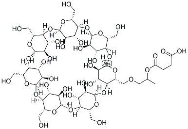 2-HYDROXYPROPYL-BETA-CYCLODEXTRIN SUCCINATE Struktur