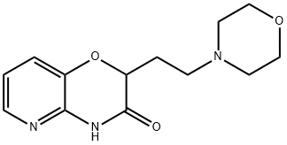 2-(2-MORPHOLINOETHYL)-2H-PYRIDO[3,2-B][1,4]OXAZIN-3(4H)-ONE Struktur