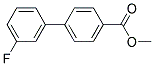 METHYL 3'-FLUORO[1,1'-BIPHENYL]-4-CARBOXYLATE Struktur