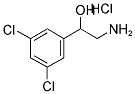 2-HYDROXY-2-(3,5-DICHLOROPHENYL)ETHYLAMINE HCL Struktur