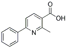 2-METHYL-6-PHENYLNICOTINIC ACID Struktur