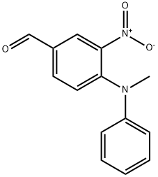 4-(METHYL-PHENYL-AMINO)-3-NITRO-BENZALDEHYDE Struktur