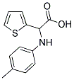 THIOPHEN-2-YL-P-TOLYLAMINO-ACETIC ACID Struktur