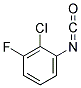 2-CHLORO-3-FLUOROPHENYL ISOCYANATE Struktur