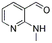 2-METHYLAMINO-PYRIDINE-3-CARBALDEHYDE Struktur