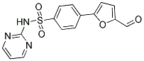 4-(5-FORMYL-FURAN-2-YL)-N-PYRIMIDIN-2-YL-BENZENESULFONAMIDE Struktur