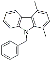 9-BENZYL-1,4-DIMETHYL-9H-CARBAZOLE Struktur