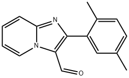 2-(2,5-DIMETHYLPHENYL)IMIDAZO[1,2-A]PYRIDINE-3-CARBALDEHYDE Struktur