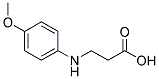 3-(4-METHOXY-PHENYLAMINO)-PROPIONIC ACID Struktur